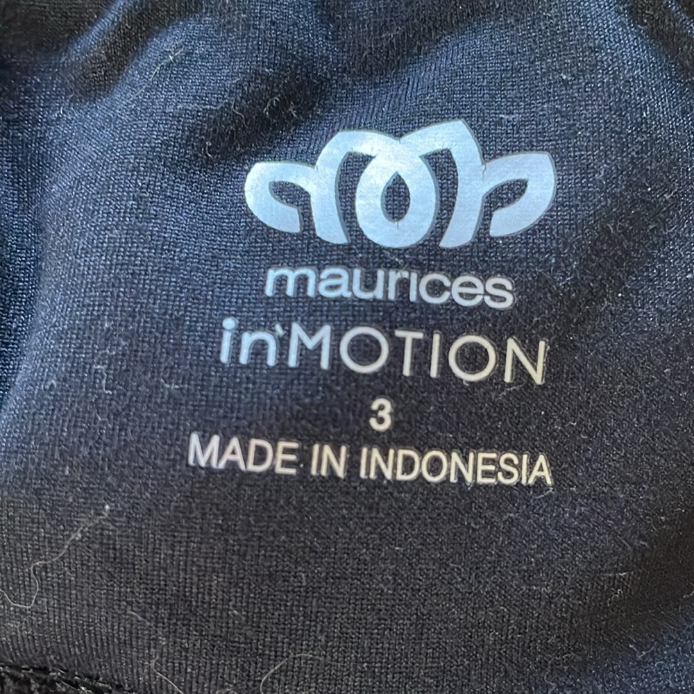 Maurice’s 3X black leggings